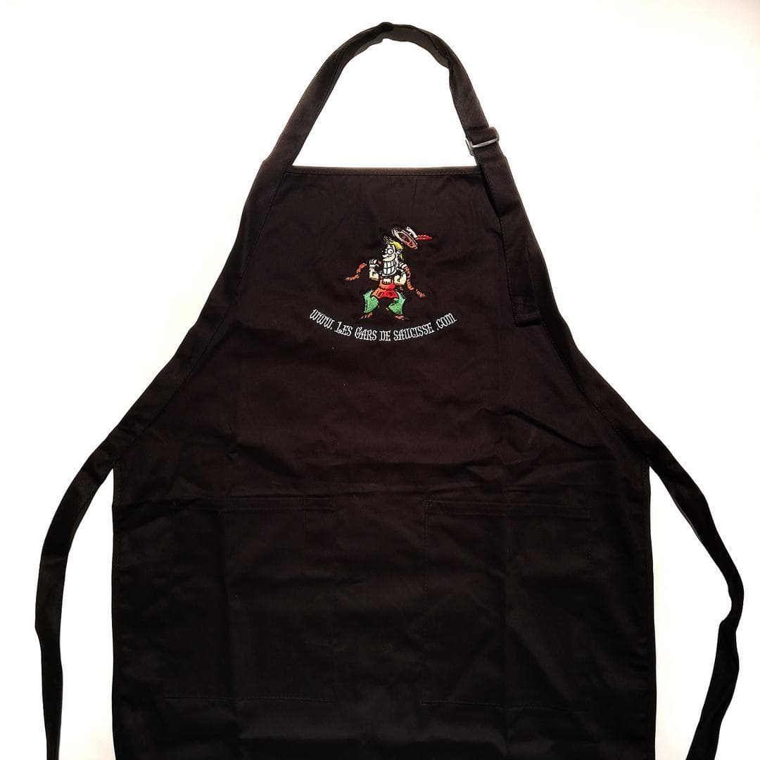 tablier noir logo couleur